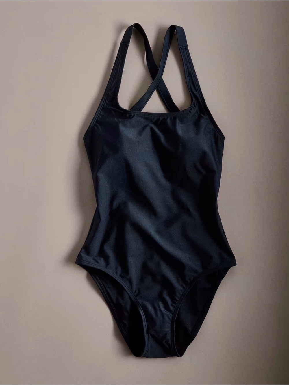 Quince Italian Cross-Back One-Piece Swimsuit Size Medium NEW NWT #0014